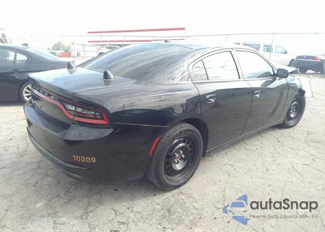 2021 Dodge Charger Police Awd из США, поврежденный, VIN 2C3CDXKG6MH634102